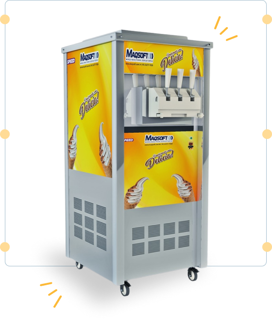Maqsoft - Máquina de Sorvetes Speed